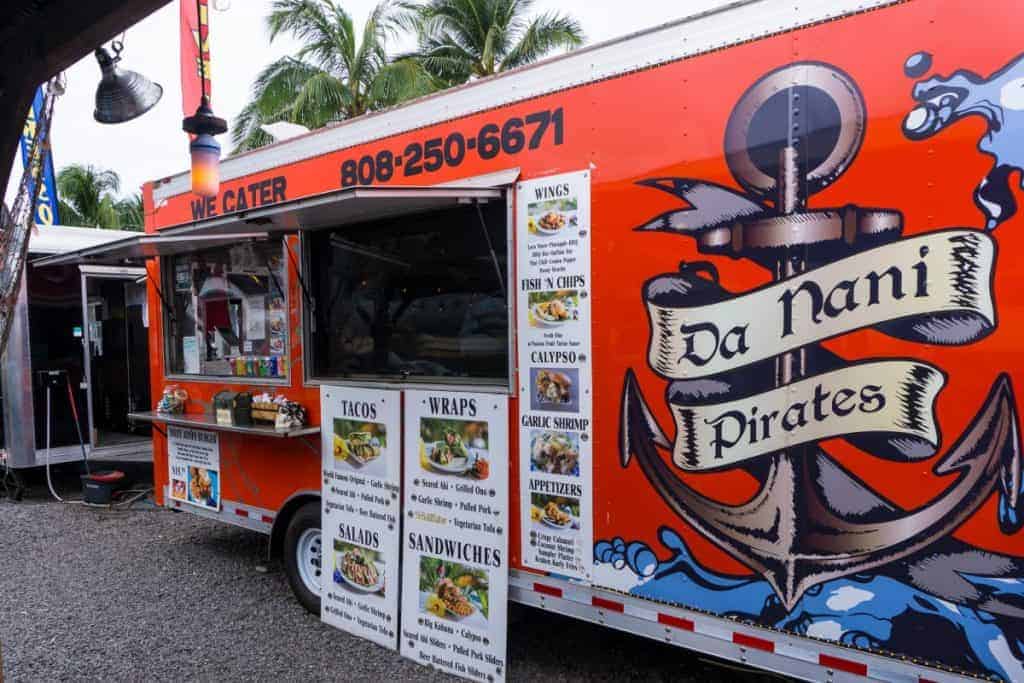 Dan Nani Pirate Food Truck Kihei Maui