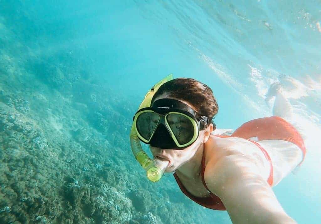 Big Island snorkeling water visibility