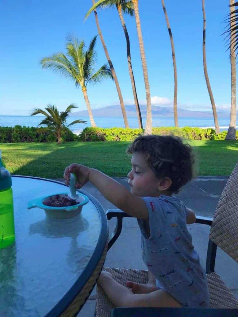 maui itinerary with toddler
