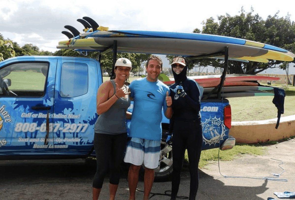 North Shore Surf Girls Surf Lessons Private and group
