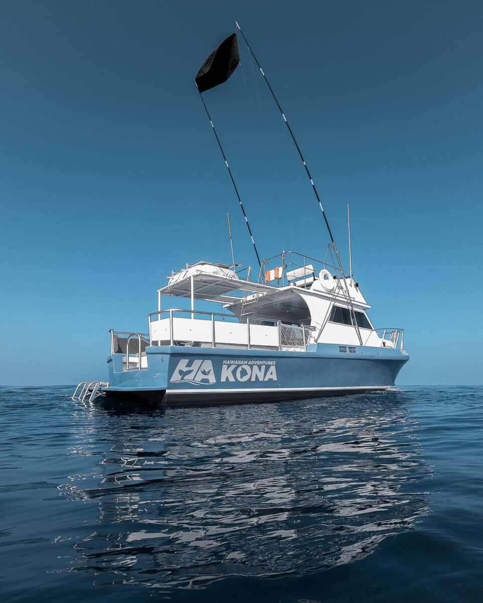 Kona Whale Watching Boat 1