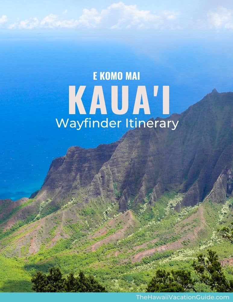 Kauai Itinerary Hawaii Cover