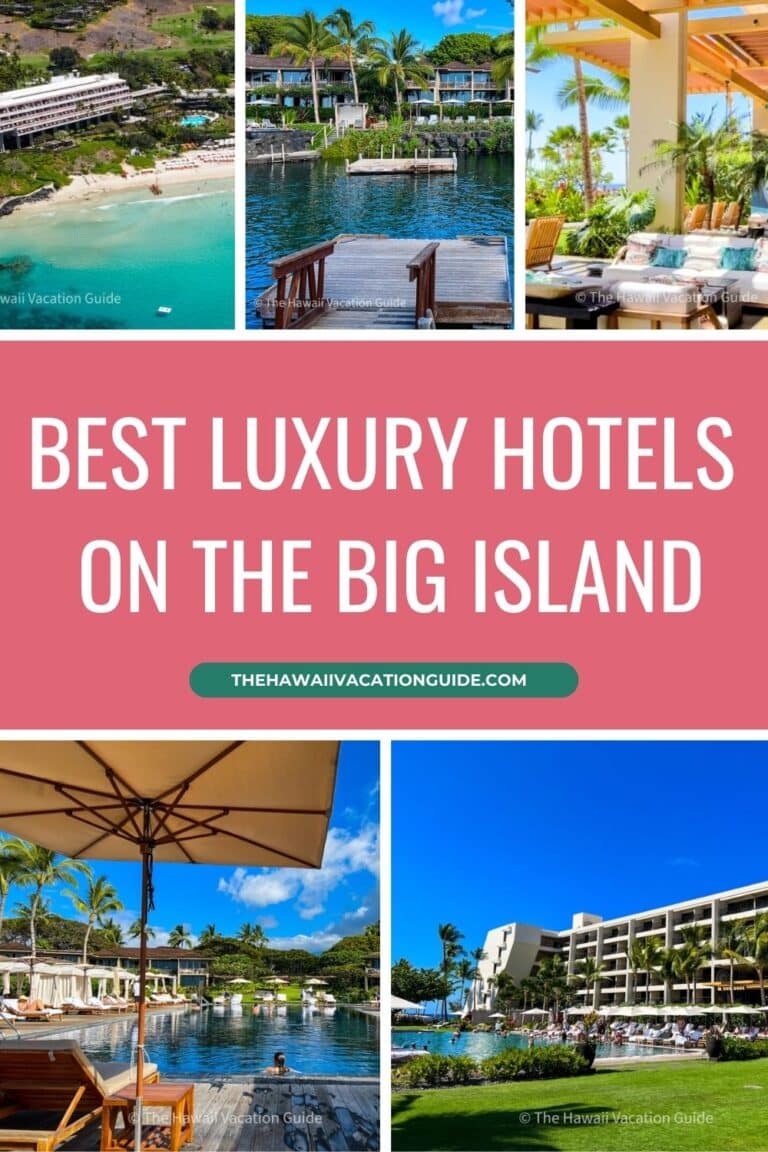 The 6 Best Luxury Hotels on the Big Island - The Hawaii Vacation Guide - Luxury Resort Apartments In The Big Island