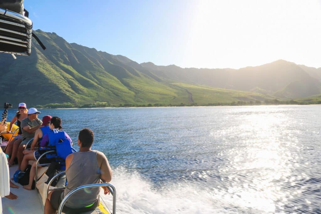 Dolphin Excursions snorkeling tour Oahu