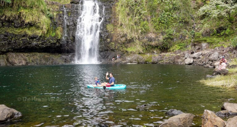 Private Waterfall Swim in Hilo (plus kayaking, SUP, and rappelling options)