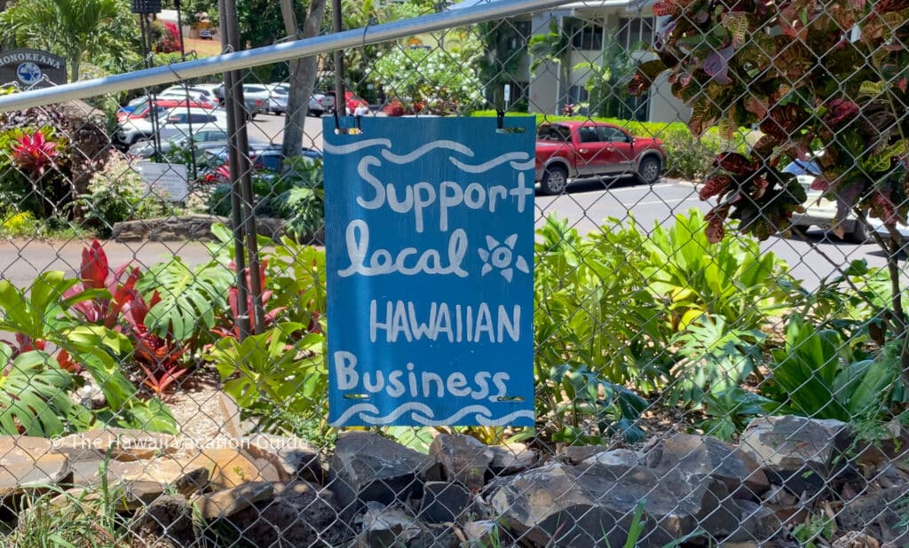 maui volunteer on vacation support local