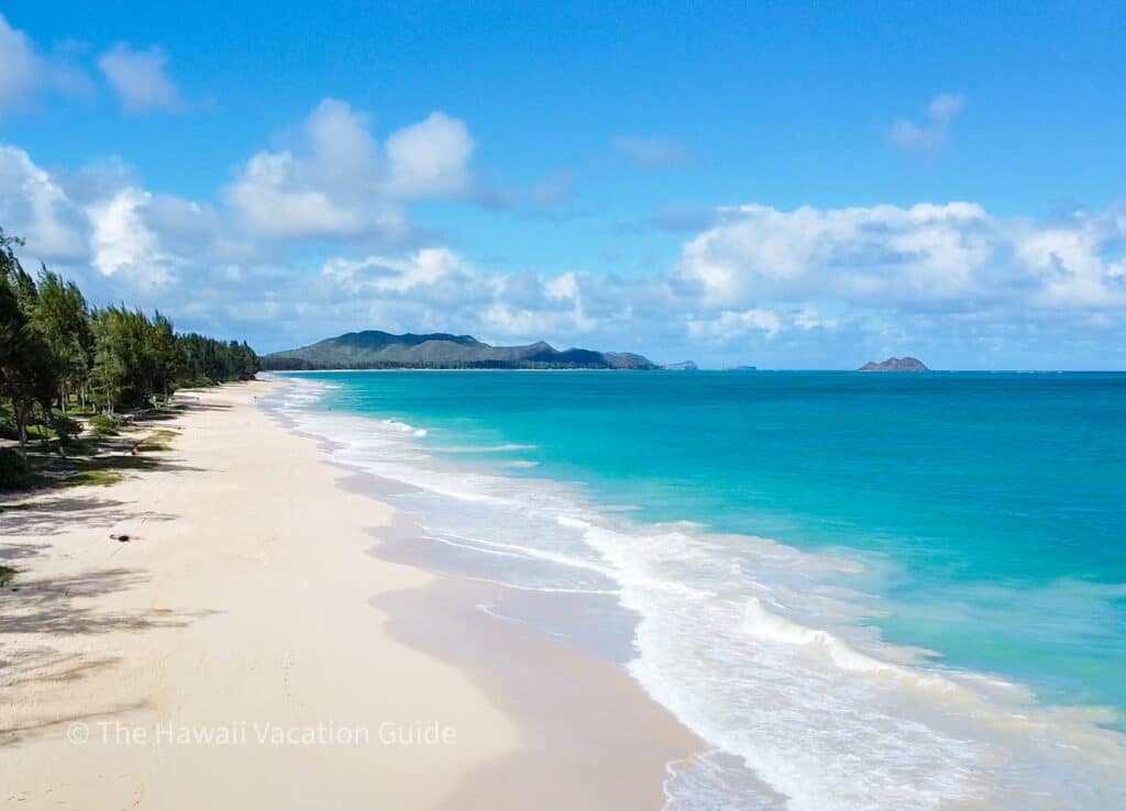 Oahu vs Kauai - Waimanalo Beach