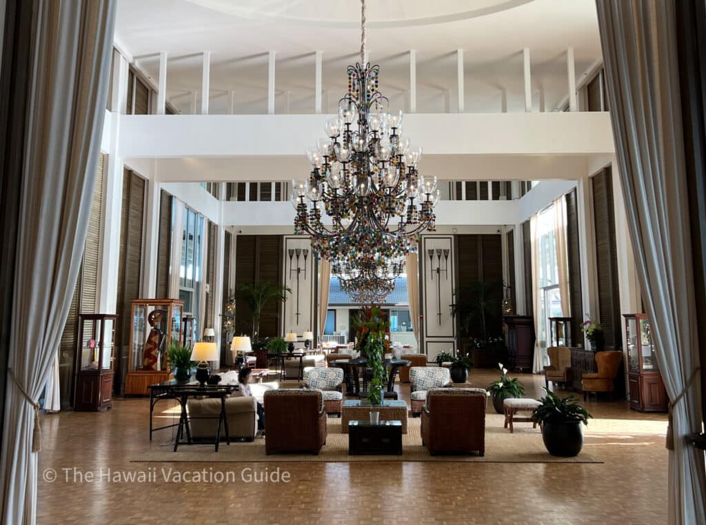 Where to Stay in Honolulu - Kahala Resort lobby