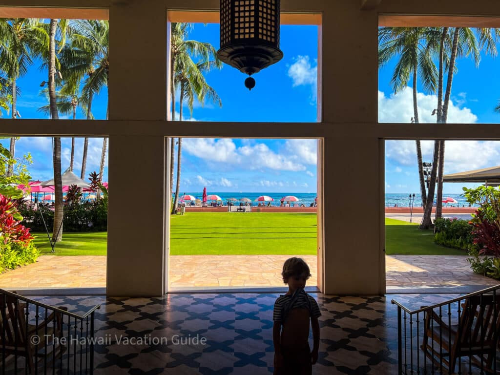 Where to Stay in Honolulu - Royal Hawaiian view