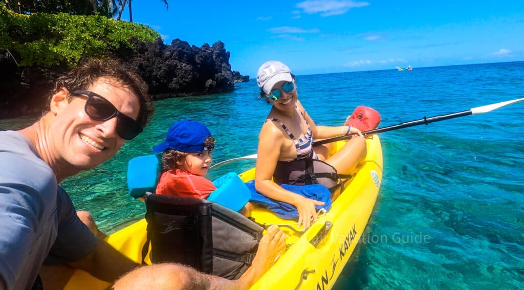 big island snorkeling tours kealakekua bay kayaking our family