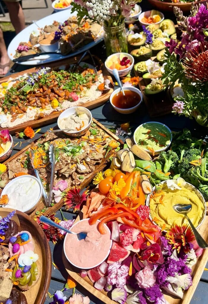 farm-to-table brunch at moku roots