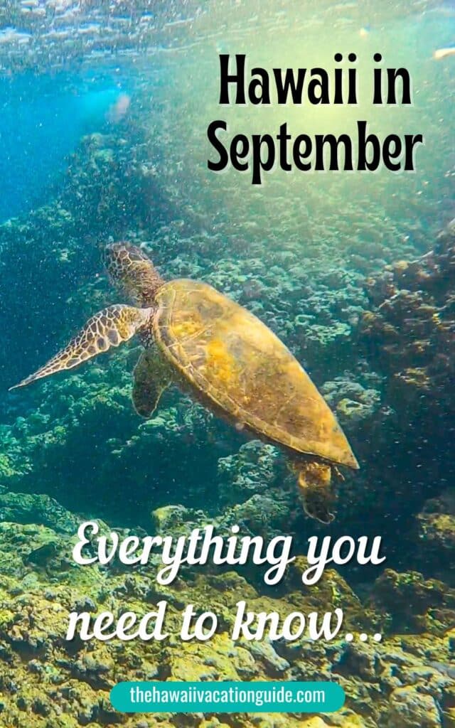 Hawaii in September everything you need to know