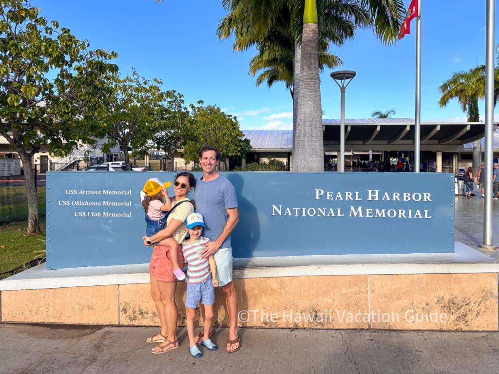 Pearl Harbor Guided Tour Family