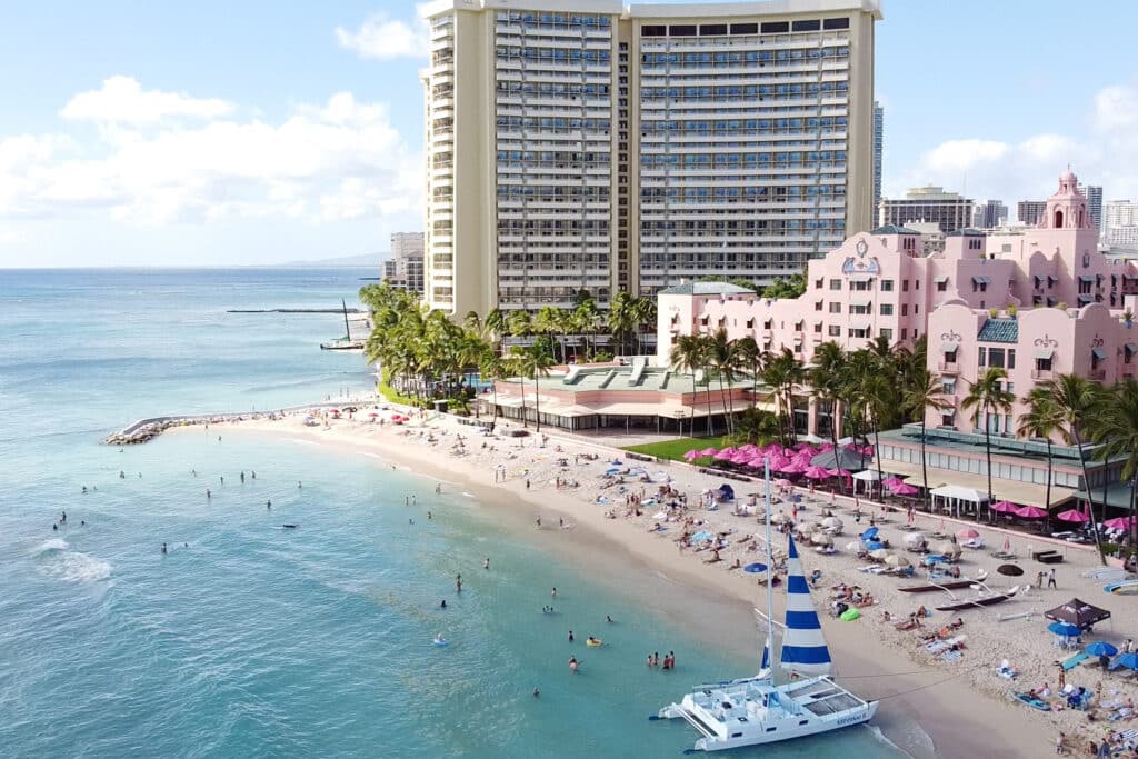 free hotels hawaii with points royal hawaiian hotel in waikiki
