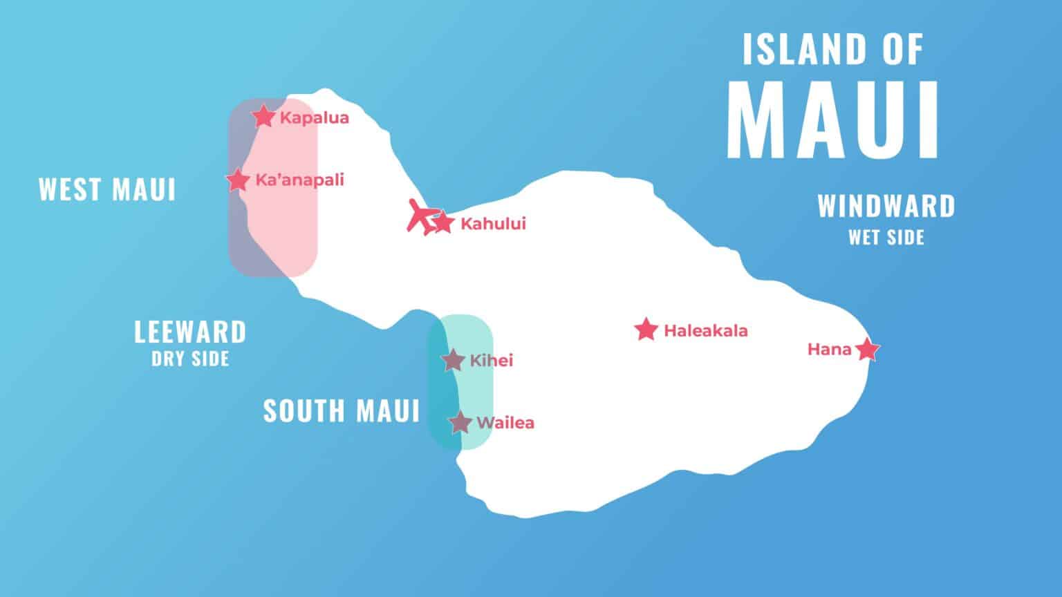 Where to Stay in Hawaii with Points - Where To Stay In Hawaii With Points Maui Map 1536x864