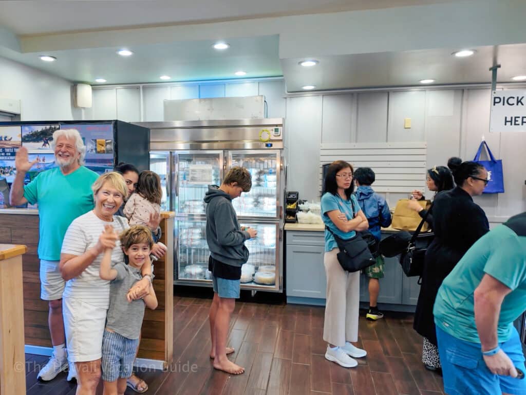 long lines at restaurants
