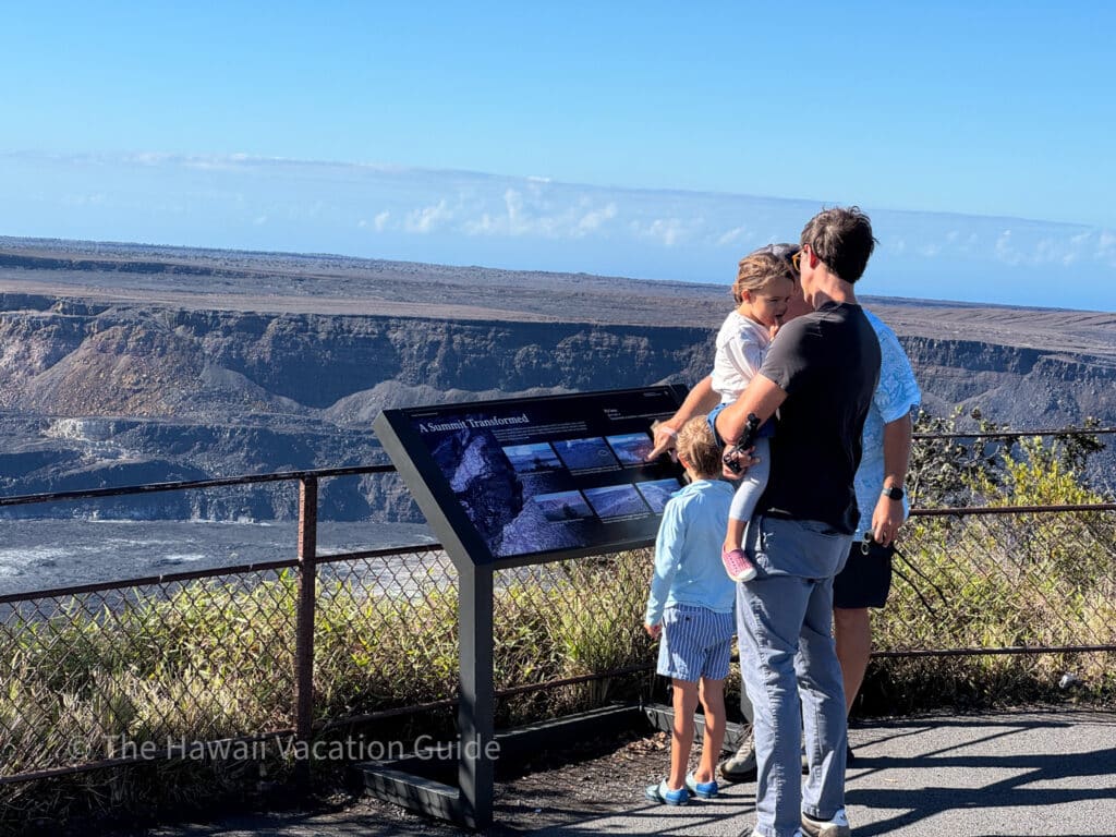 kilauea overlook how to visit hawaii volcanoes national park