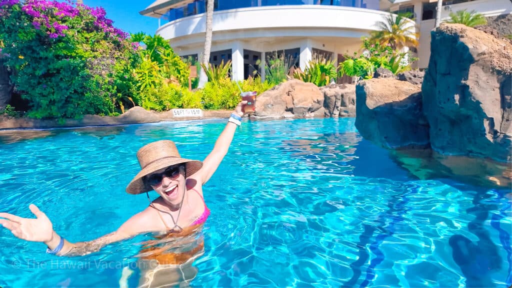 why take a hawaii summer vacation erica in the pool