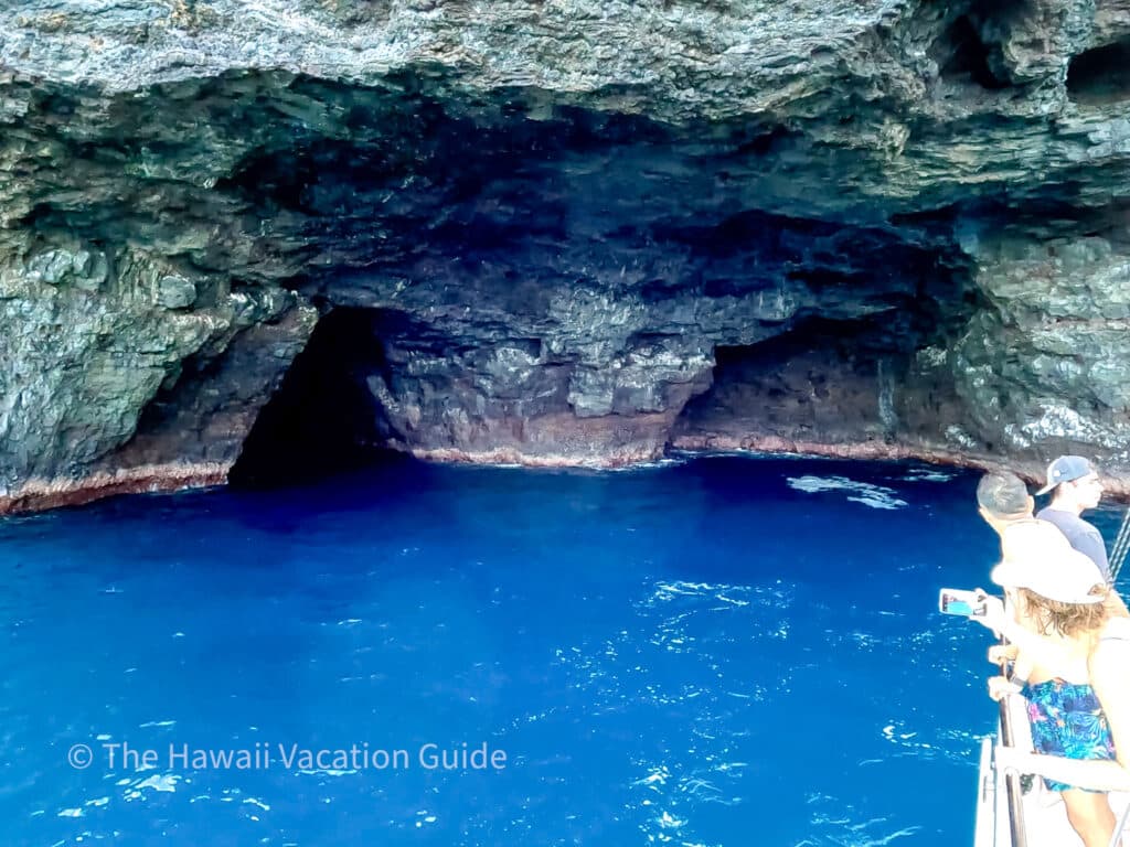 Visit the Na Pali Coast for sea caves