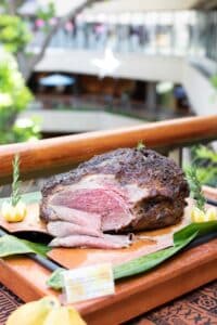 Roast Beef buffet rock-a-hula luau