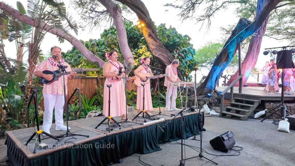 mauna kea luau live band
