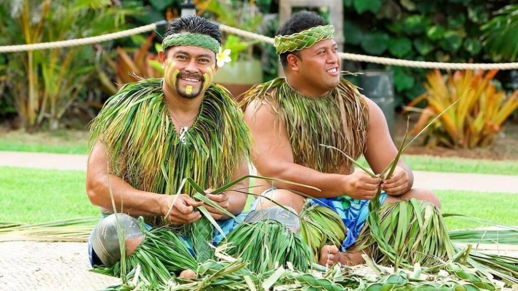 pre luau activities at ka Moana luau honolulu
