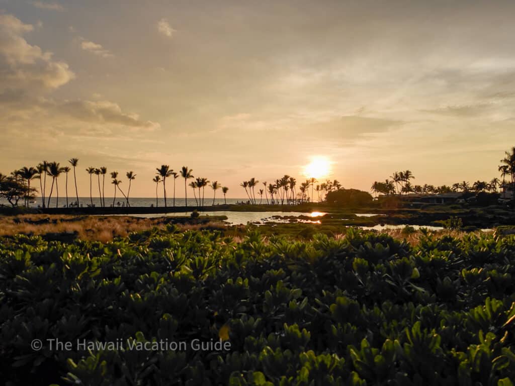 waikoloa-beach-marriott-sunset-luau-anaehoomalu-bay